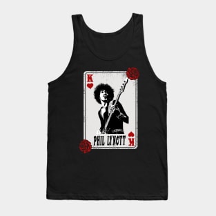 Vintage Card Phil Lynott Tank Top